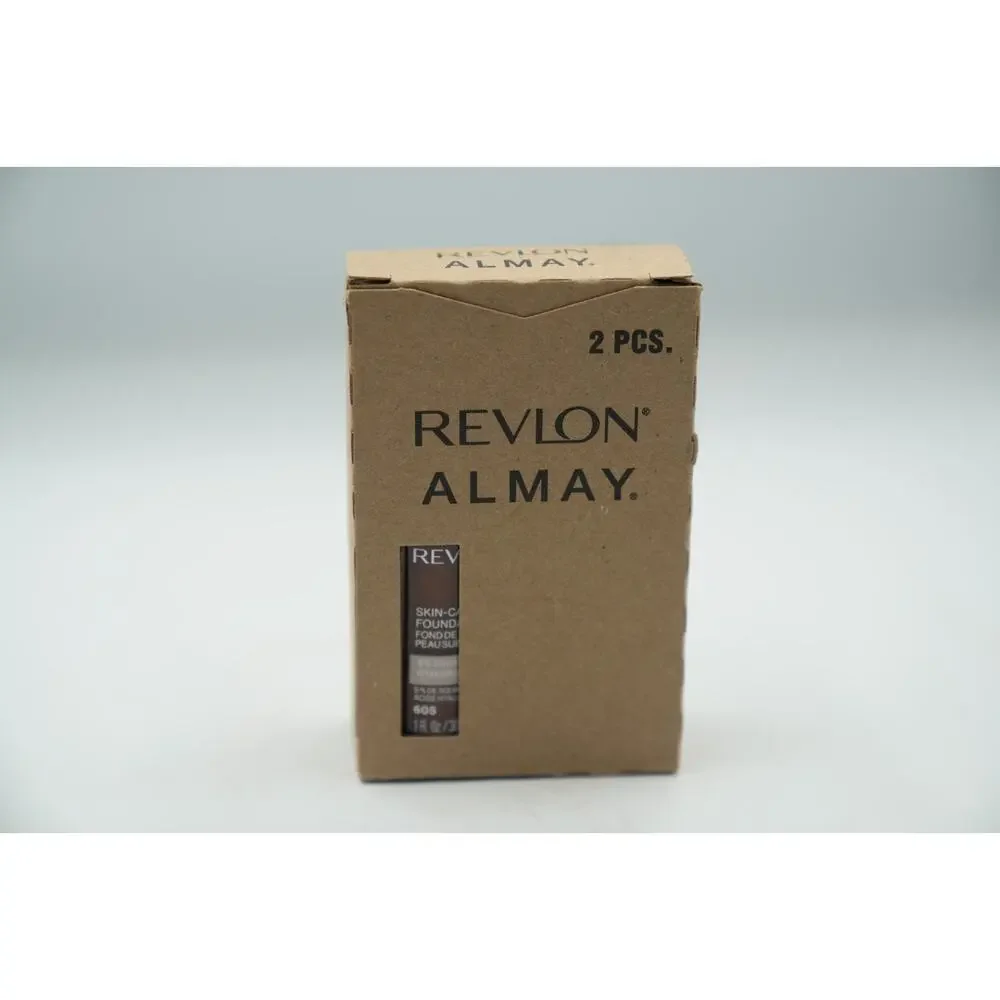 Revlon Illuminance Skin-Caring Foundation 605 + 501 1oz Duo Pack 5% Squalane‎